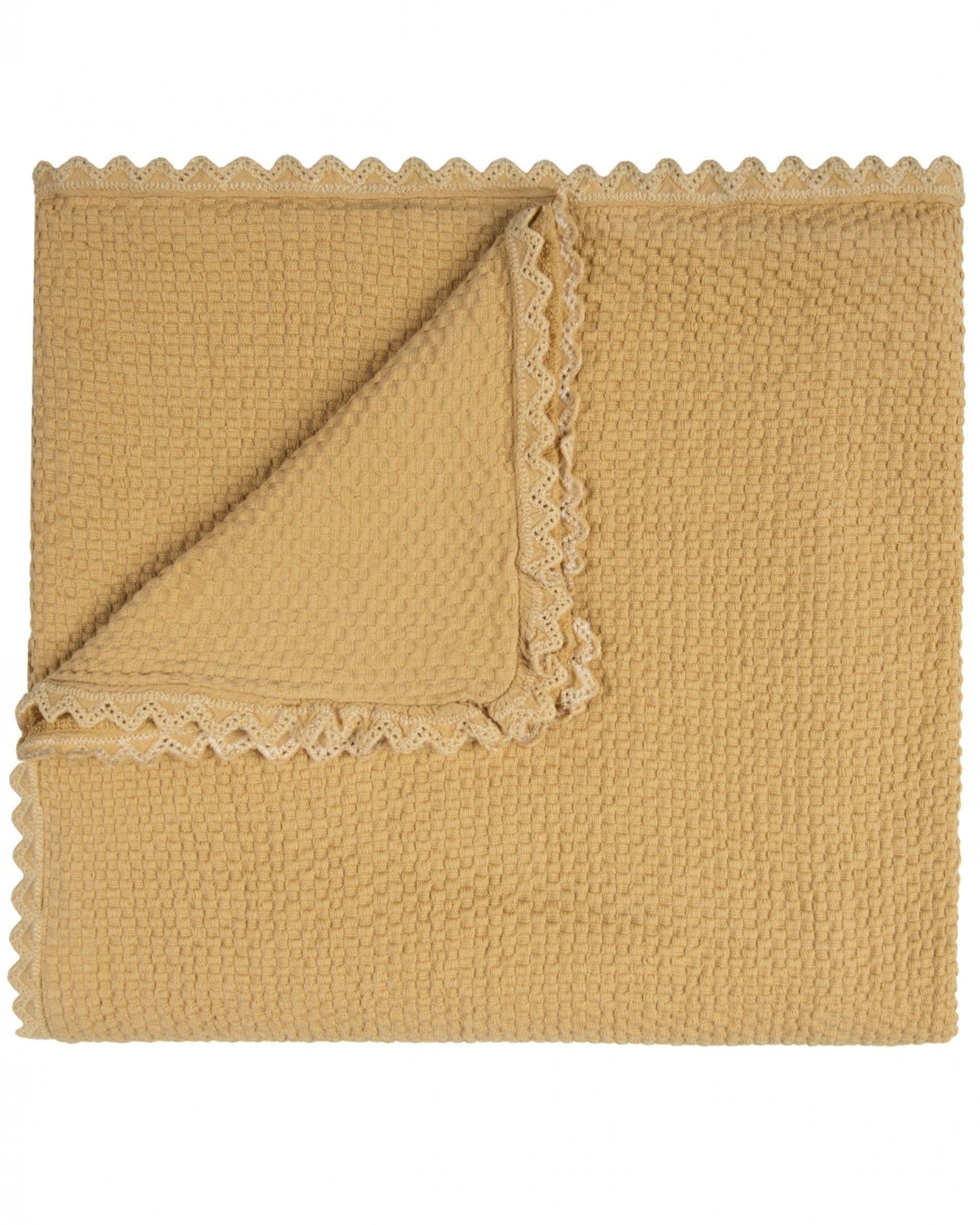 MANTA INFANTIL ALGODÓN JACQUARD RITA BOVI