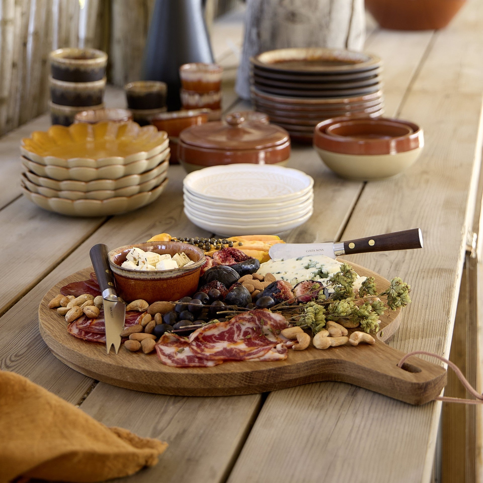 TABLA ROBLE REDONDA OAK WOOD CASAFINA