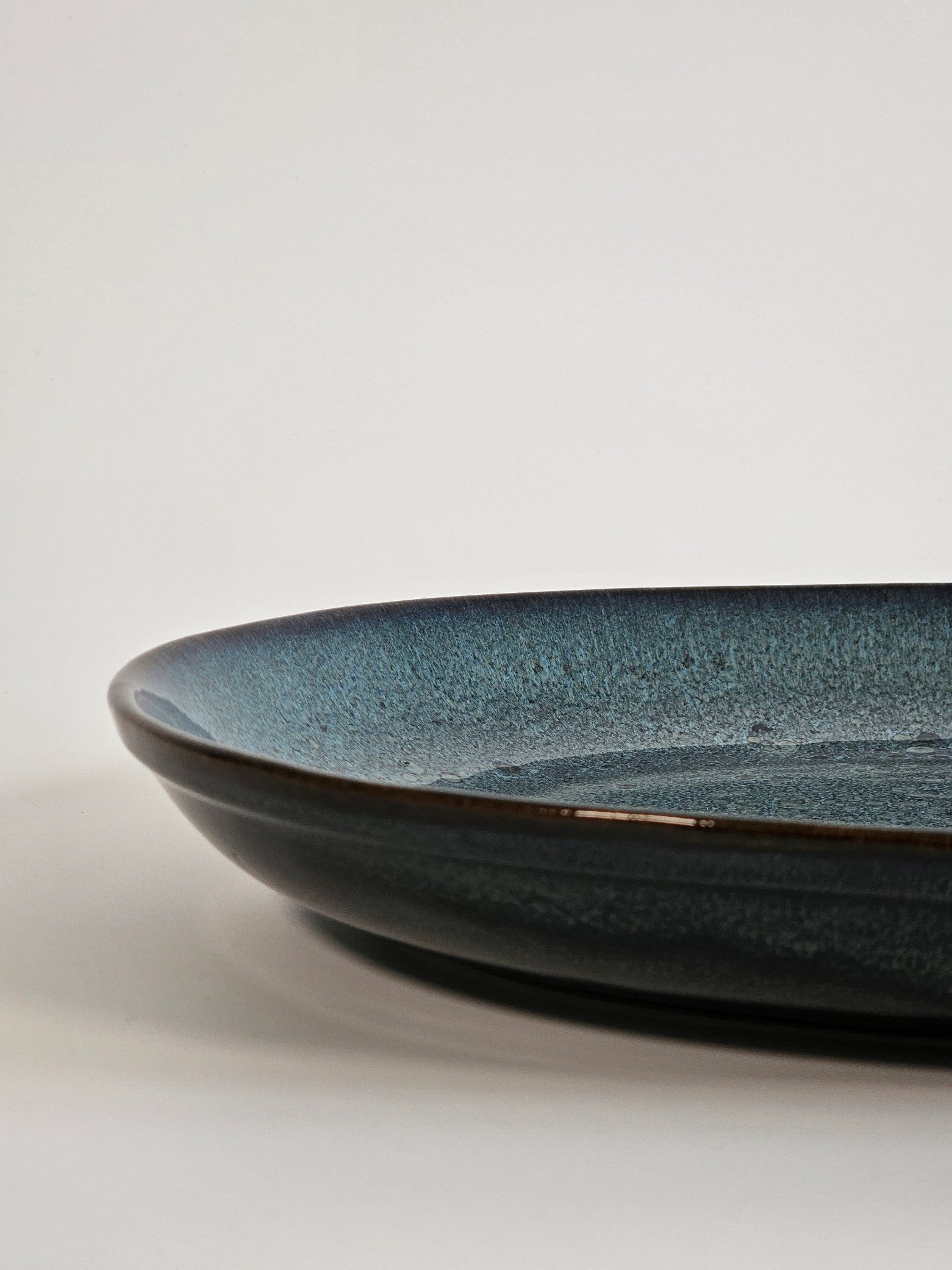 FUENTE GRES OVAL AZUL