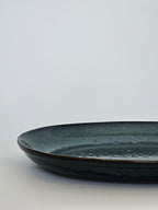 FUENTE GRES OVAL AZUL