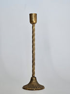 CANDELABRO METAL DORADO VINTAGE