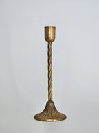 CANDELABRO METAL DORADO VINTAGE