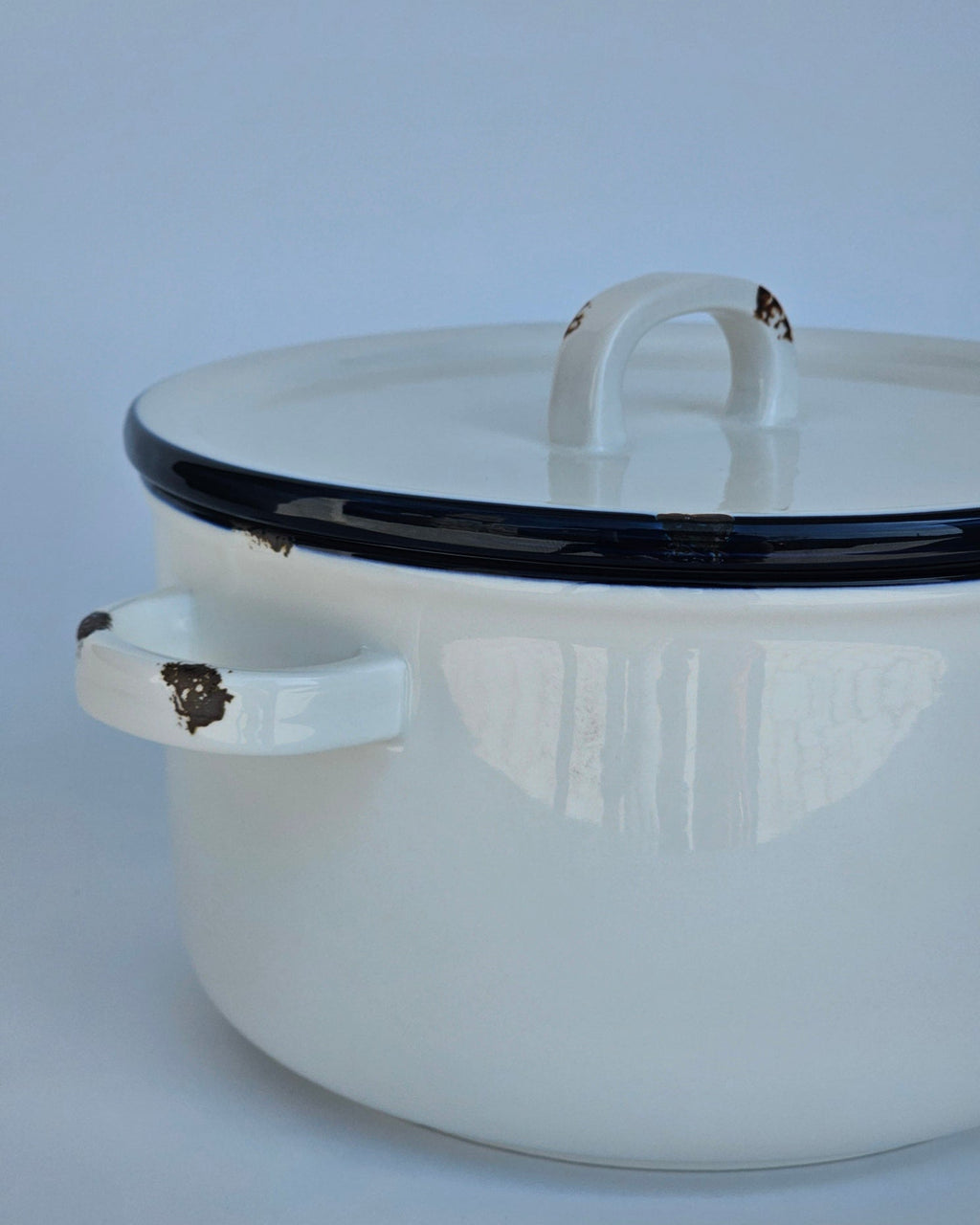 OLLA PORCELANA FILO AZUL