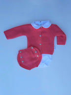 CAJA REGALO RECIÉN NACIDO 05 CORAL | CONJUNTO + BODY