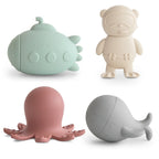 JUGUETES DE BAÑO SEALIFE MUSHIE (SET DE 4)