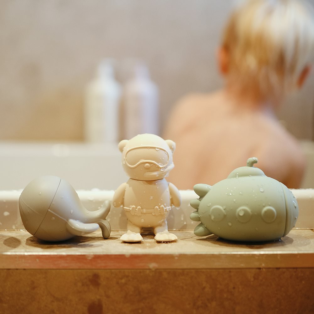 JUGUETES DE BAÑO SEALIFE MUSHIE (SET DE 4)