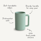TAZA ENJUAGUE BAÑO SAND MUSHIE