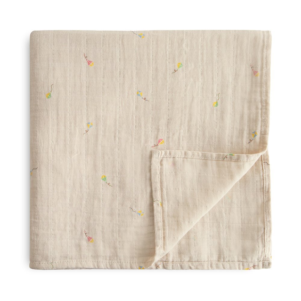 MUSELINA KITES MUSHIE 120x120 CM.