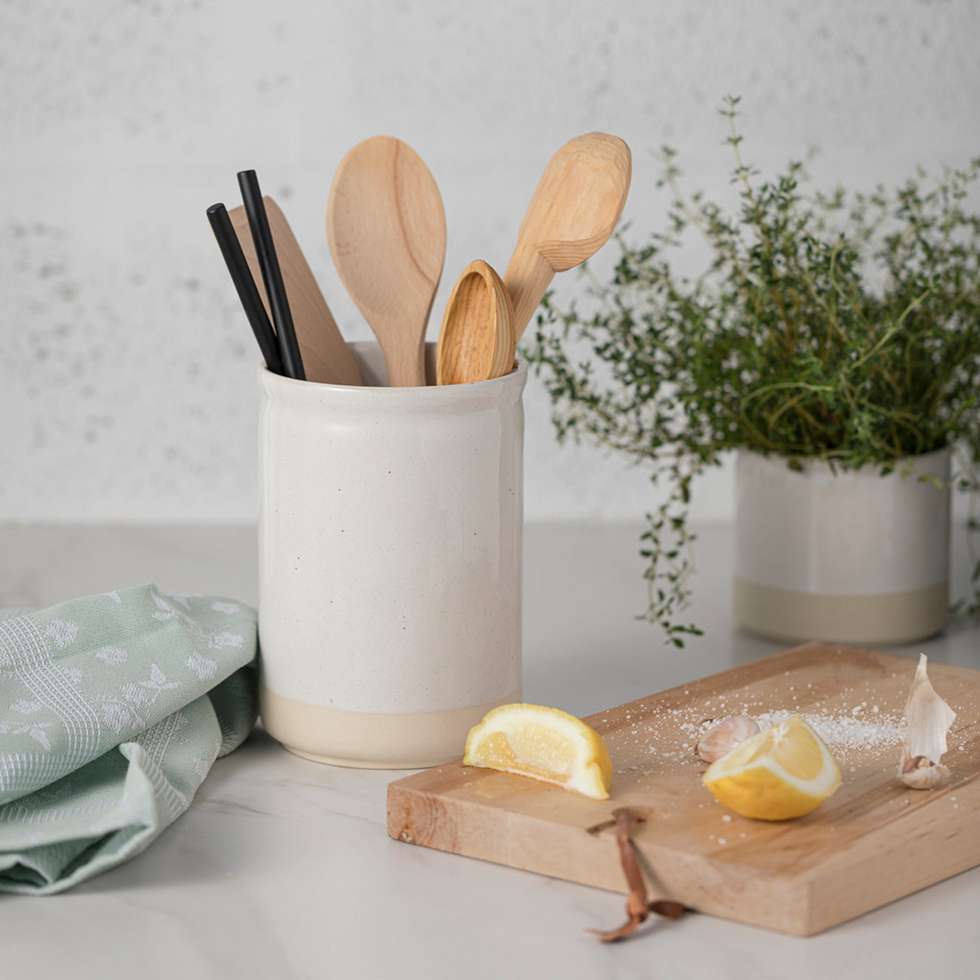 BOTE UTENSILIOS COCINA GRES FATTORIA CASAFINA