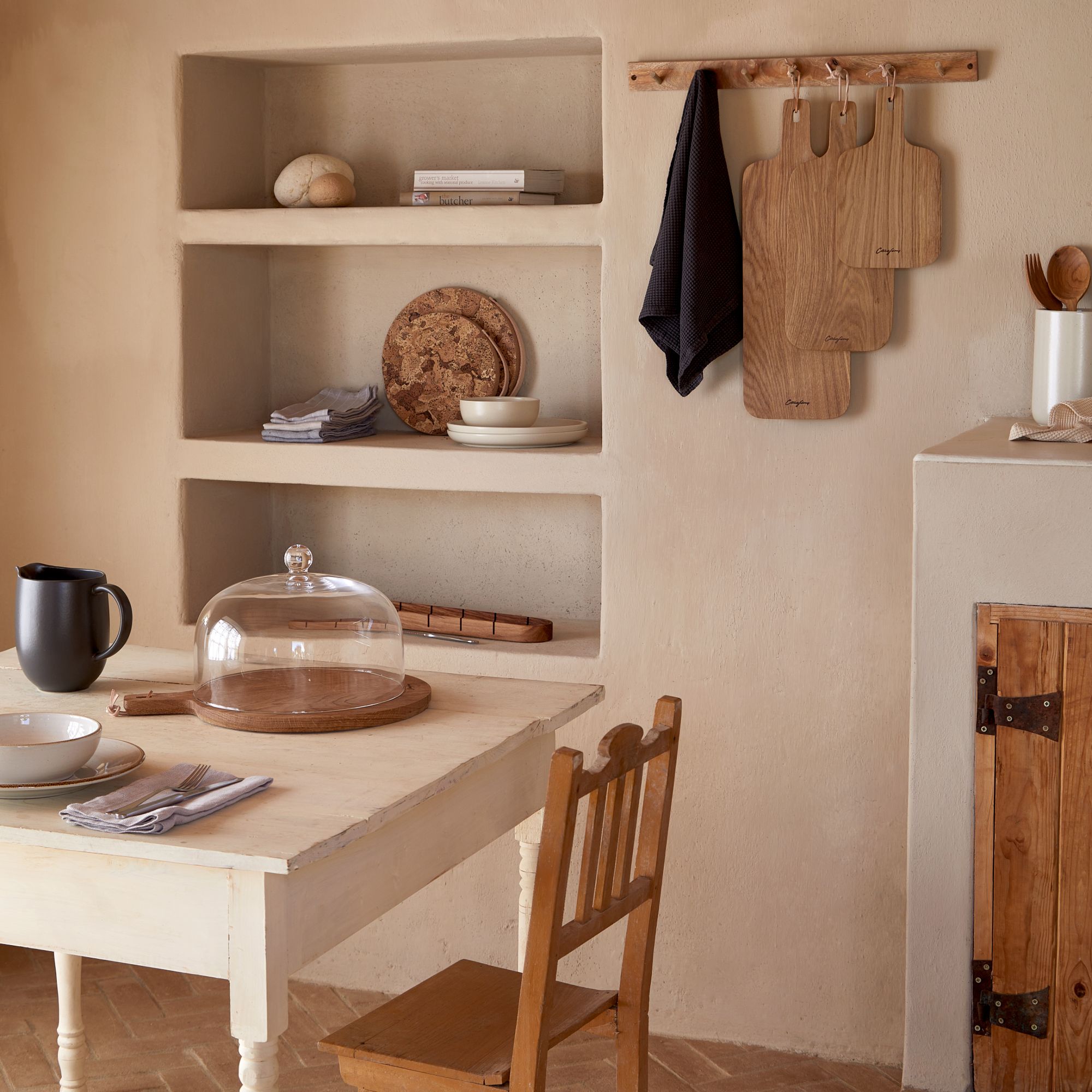 TABLA ROBLE REDONDA OAK WOOD CASAFINA