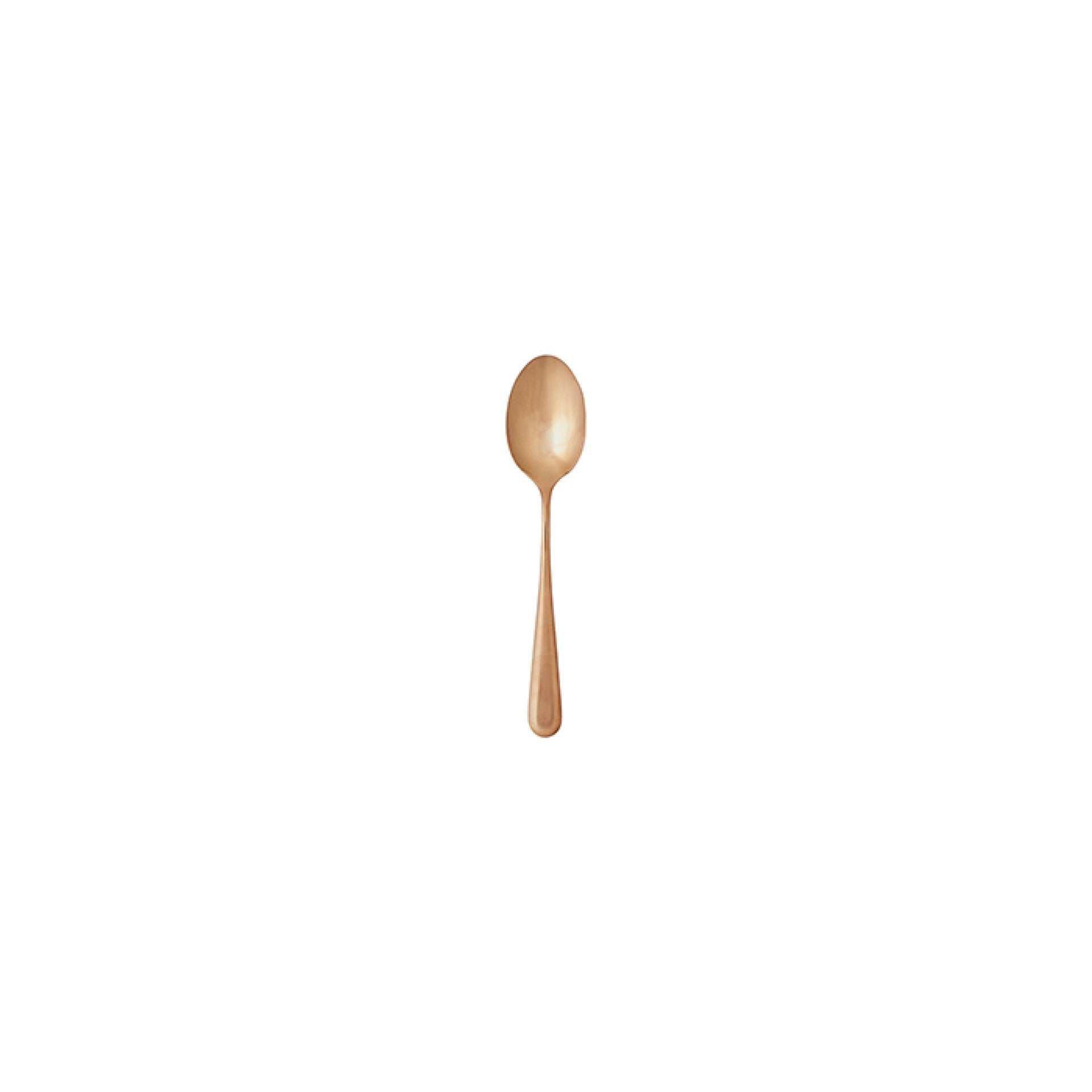 CUCHARA POSTRE ACERO INOX. COBRE LUMI COSTA NOVA