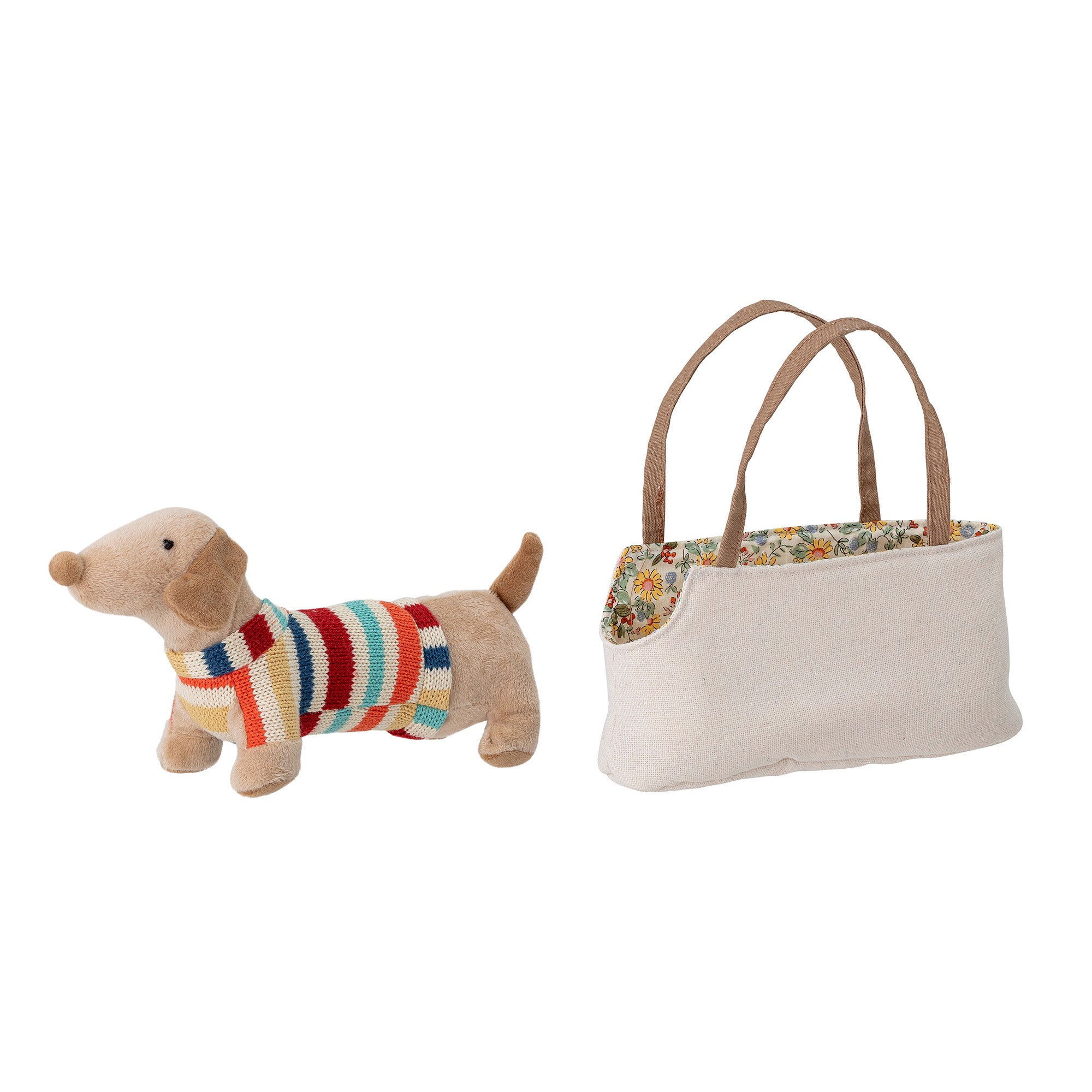 PELUCHE PERRITO HILENA CON BOLSO