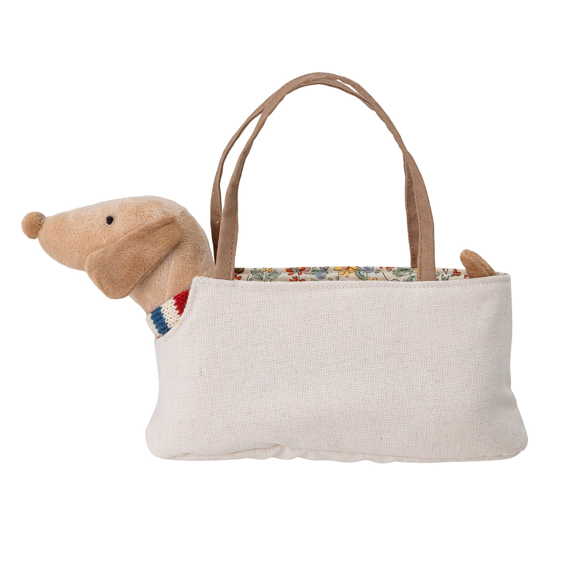 PELUCHE PERRITO HILENA CON BOLSO