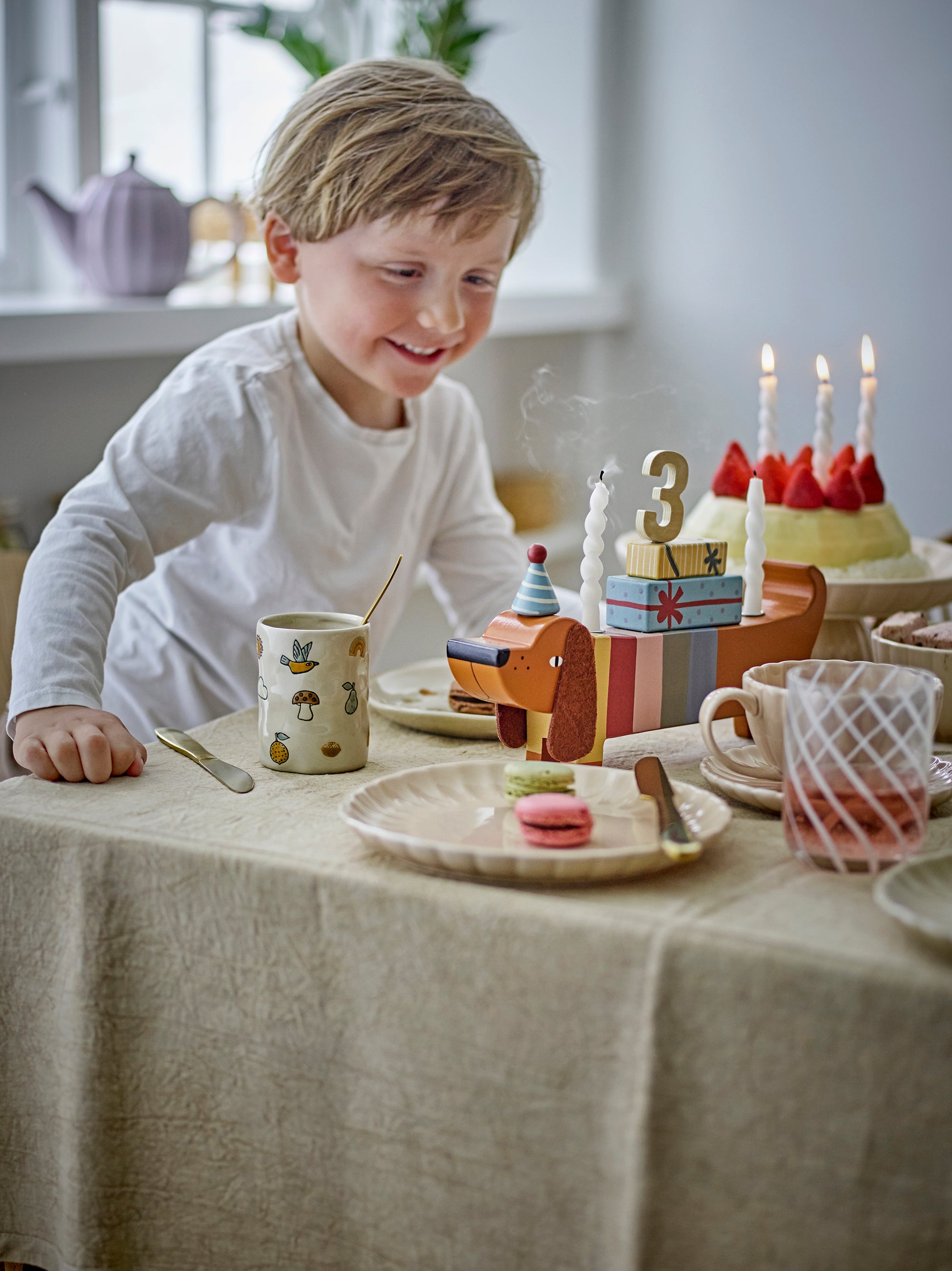 SET DE VAJILLA INFANTIL GRES AGNES BLOOMINGVILLE (3 PIEZAS)
