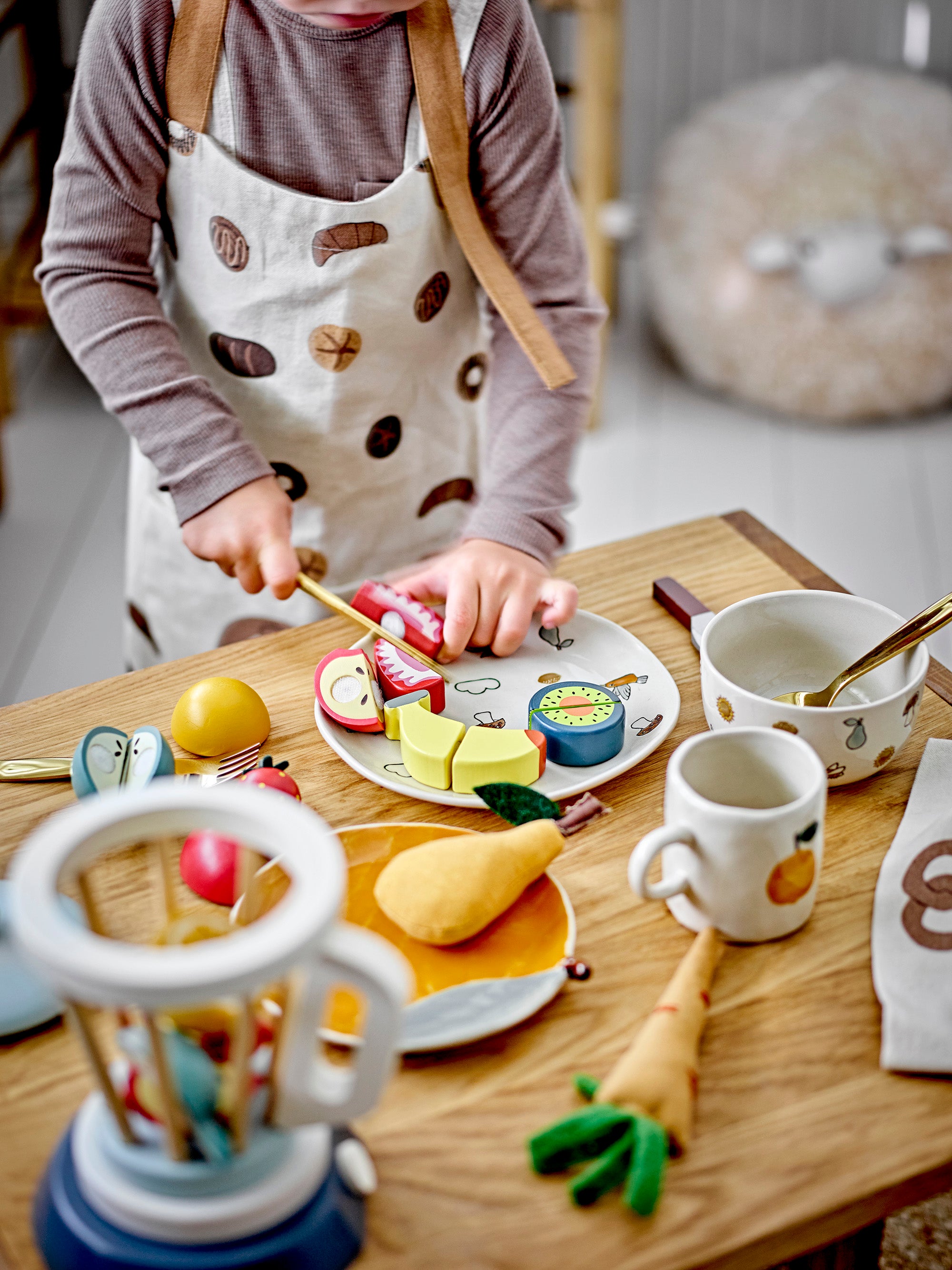 SET DE VAJILLA INFANTIL GRES AGNES BLOOMINGVILLE (3 PIEZAS)