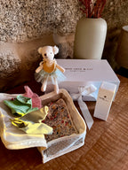 CAJA REGALO 15 | MUÑECA LARA PERSONALIZADA + COLONIA
