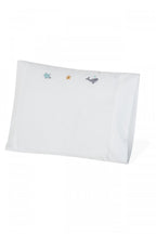 JUEGO SÁBANAS CUNA PERCAL 200 HILOS MAR