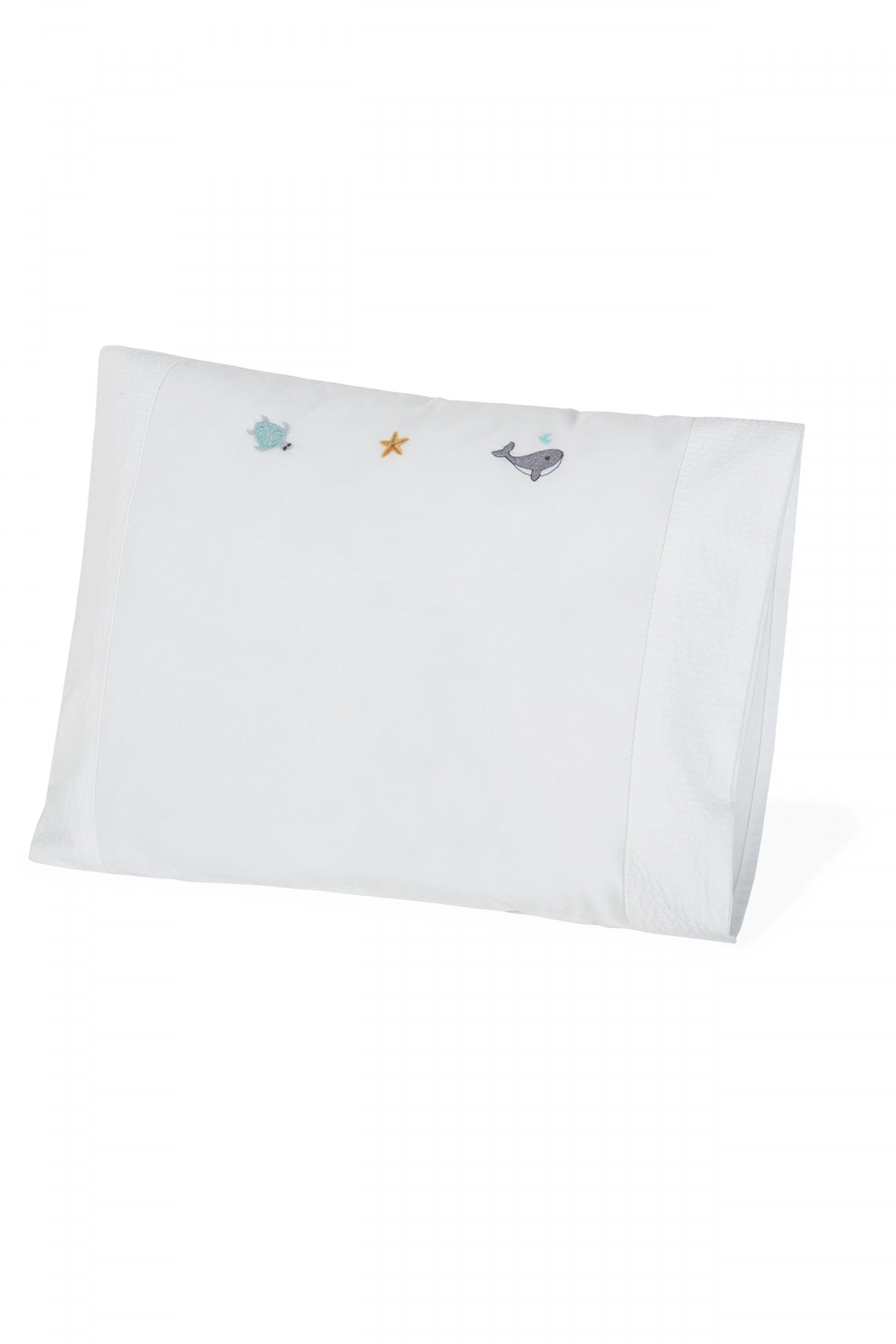 JUEGO SÁBANAS CUNA PERCAL 200 HILOS MAR