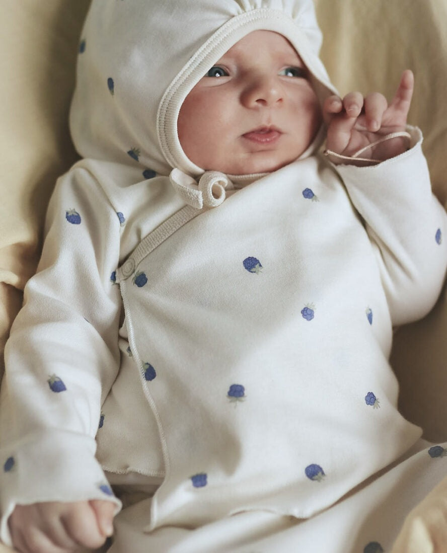 CONJUNTO CAMISETA Y POLAINA BLUEBERRIES NORTH BABY