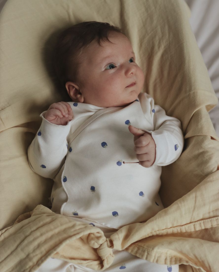 CONJUNTO CAMISETA Y POLAINA BLUEBERRIES NORTH BABY